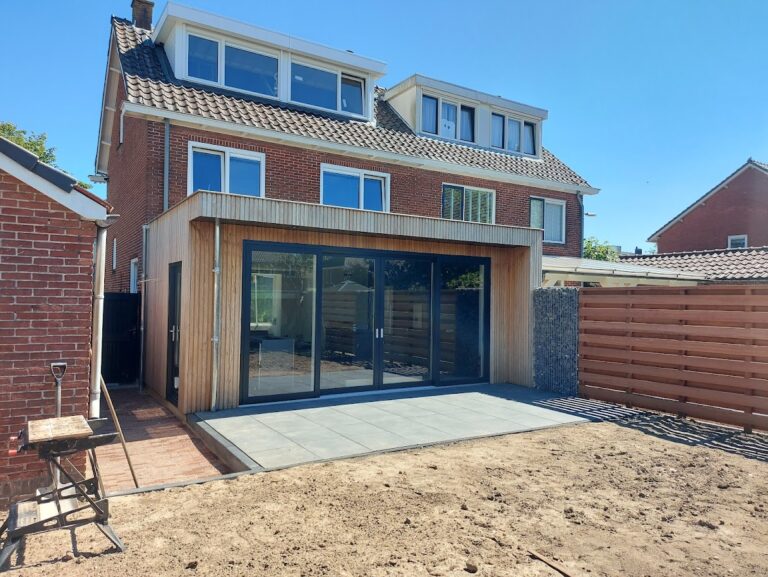 M. Oskam Aannemingsbedrijf Bodegraven aanbouw woning